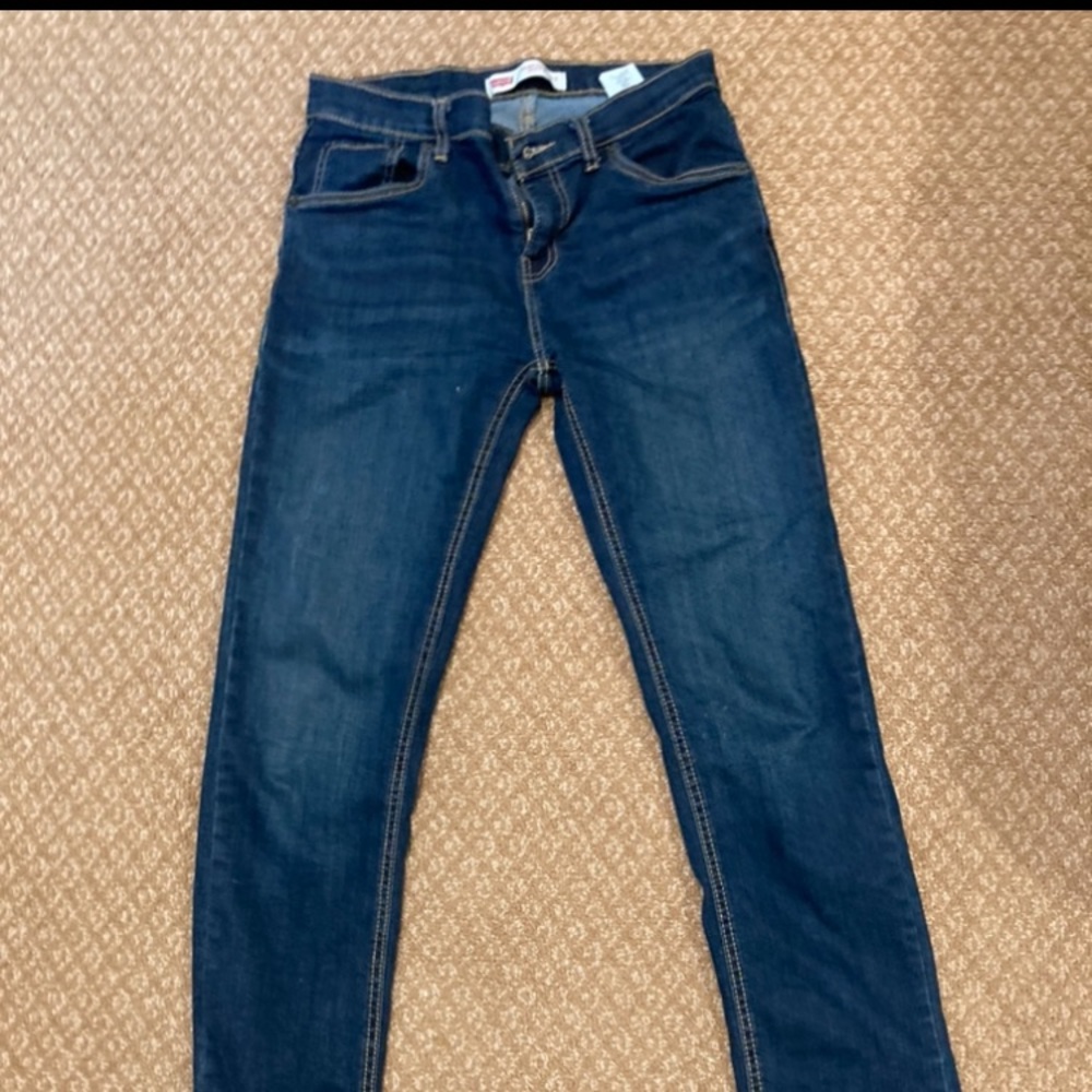 Dark washed boy’s jeans